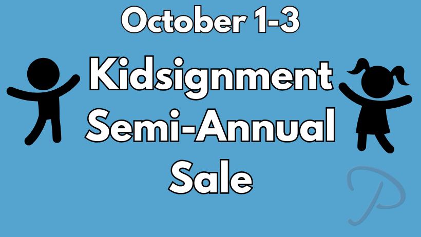 Incredible Kidsignment Semi-Annual Sale